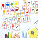 58 FLASHCARD PER BAMBINI PICCOLI (1-3 ANNI) - BILINGUE SPAGNOLO E INGLESE